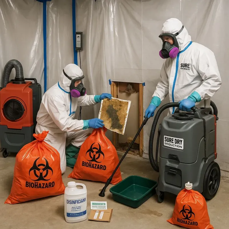 Contaminated Water Handling Protocols process in Morton, MS
