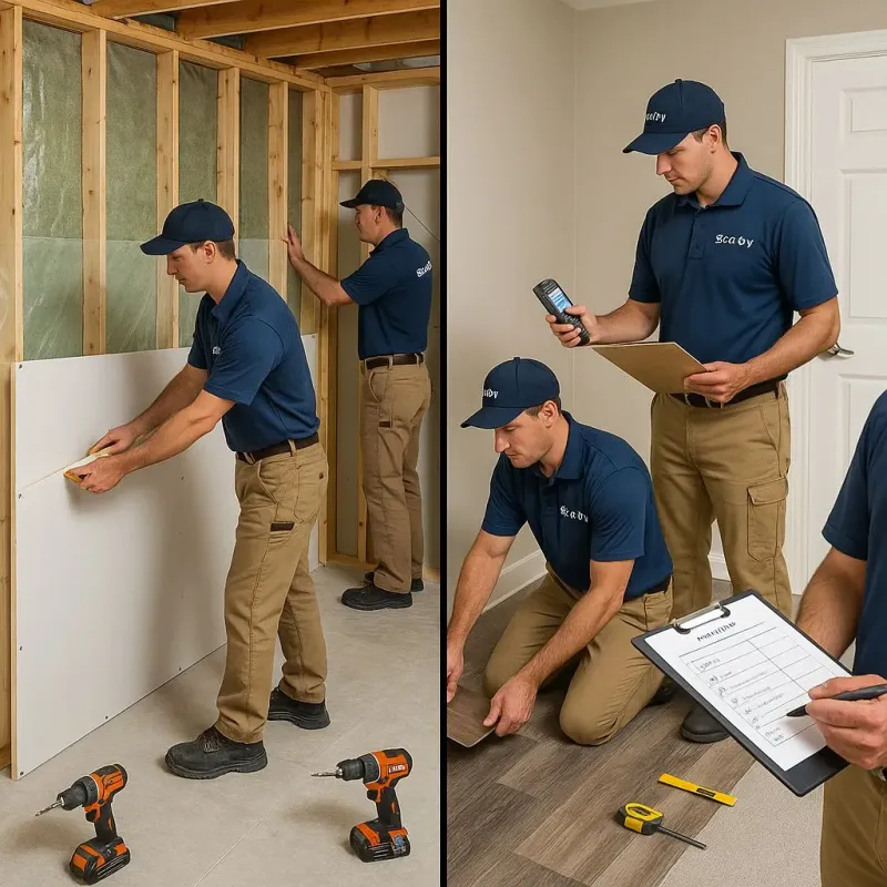 Repairs and Reconstruction process in Morton, MS